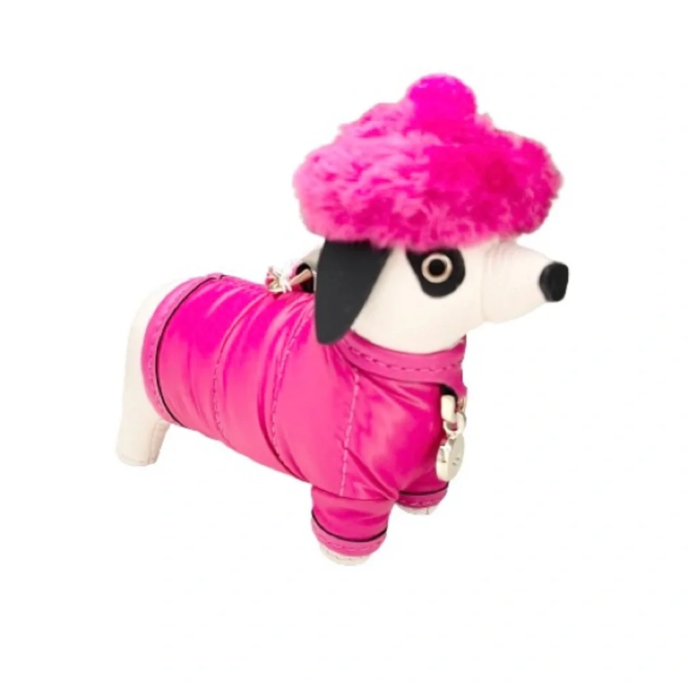 Kate Spade Claude Festive Dachshund Key Chain - Picture 3 of 8